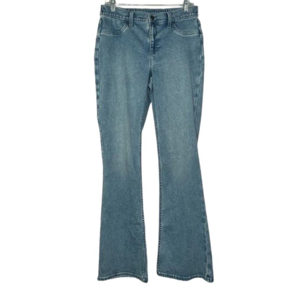NWT Aerie Women's Boot Cut Denim Jeans size Medium stretchy waist